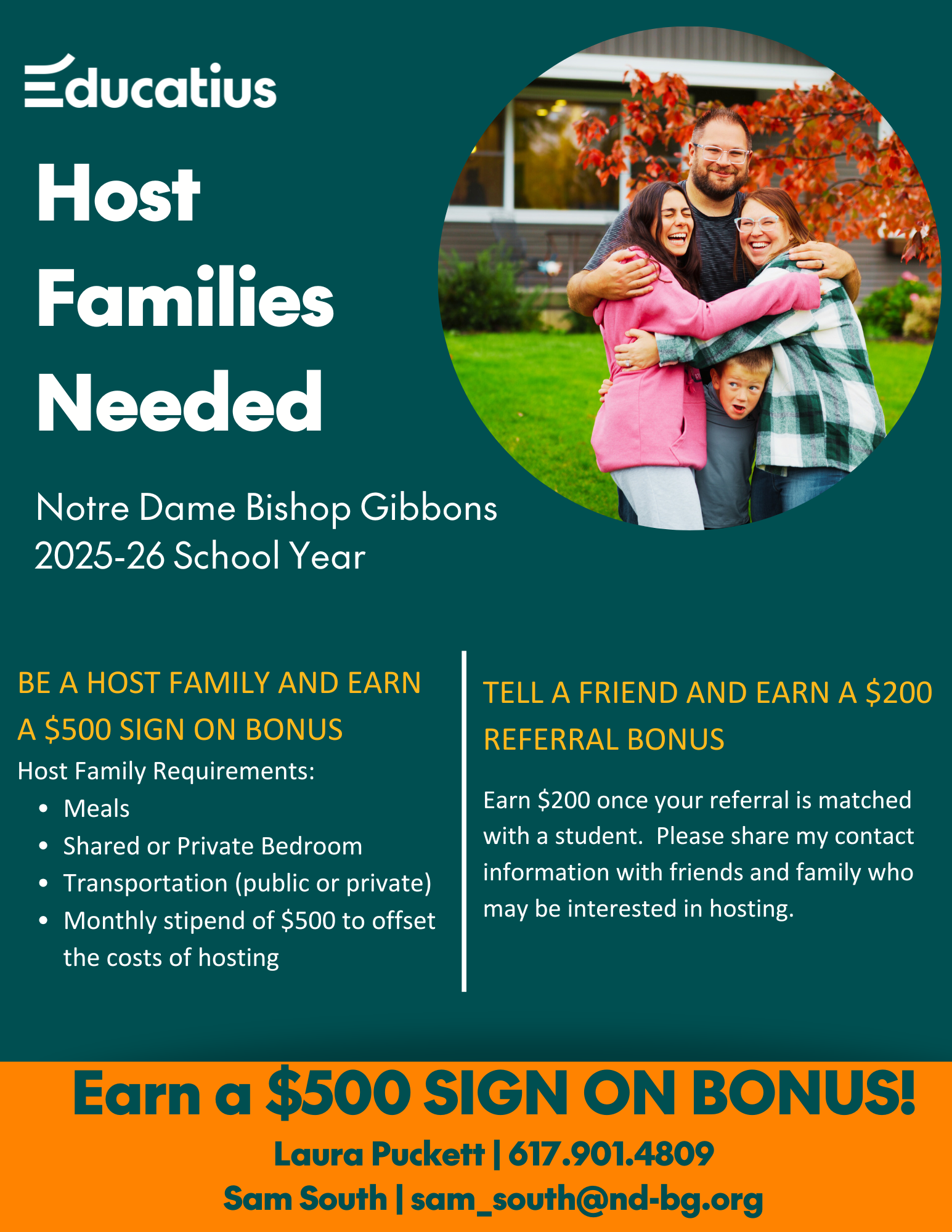 Bedome a Host Family for an International Student